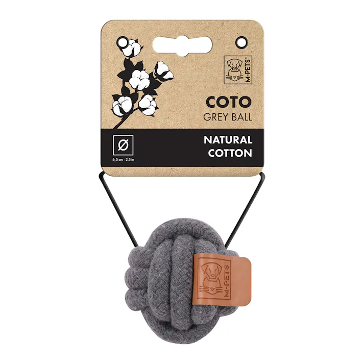 COTO ボール グレー 6.5cm