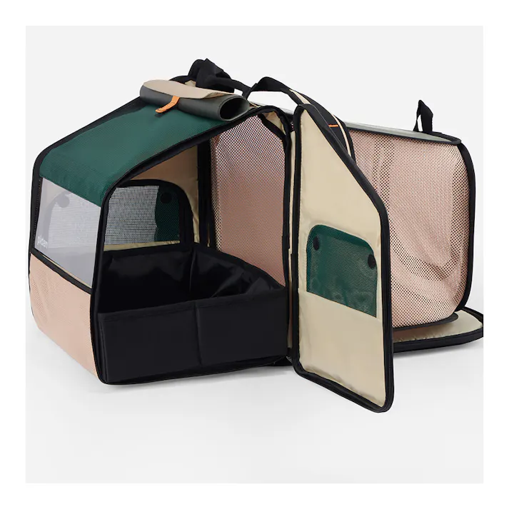 ペット用折り畳み式ハウス型トラベルリュック