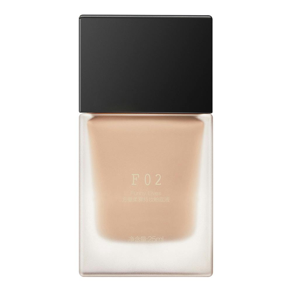 FunnyElves ロングウェアファンデーション F02