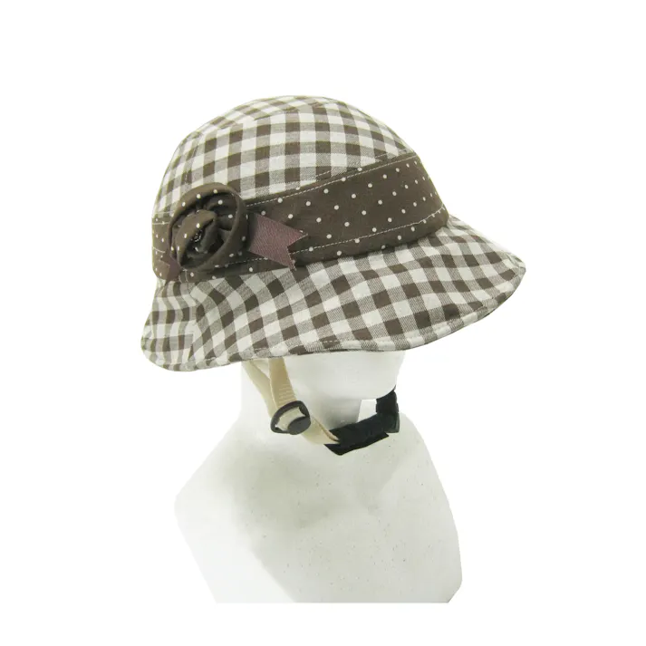 株式会社サギサカ 【店舗取り寄せ】 カポルヘルメット カメリアSチェックBR 4518991800227