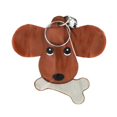 株式会社ティーエス TS 【店舗取り寄せ】  自転車用ドッグキーホルダーマグネット付BR 4589753540514