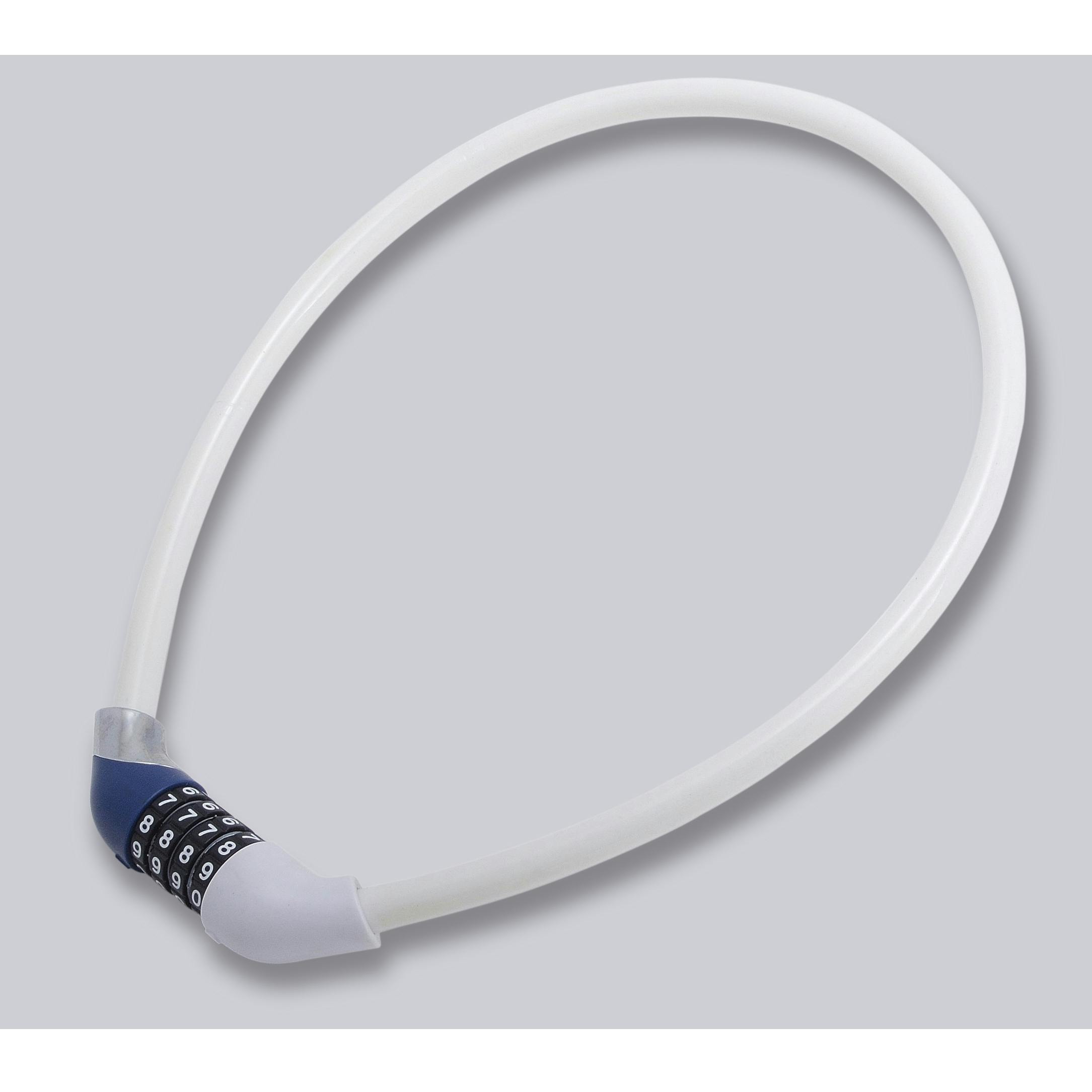 株式会社サギサカ 【店舗取り寄せ】  抗菌ワイヤーロック ダイヤル式60cmWH 4973291440694