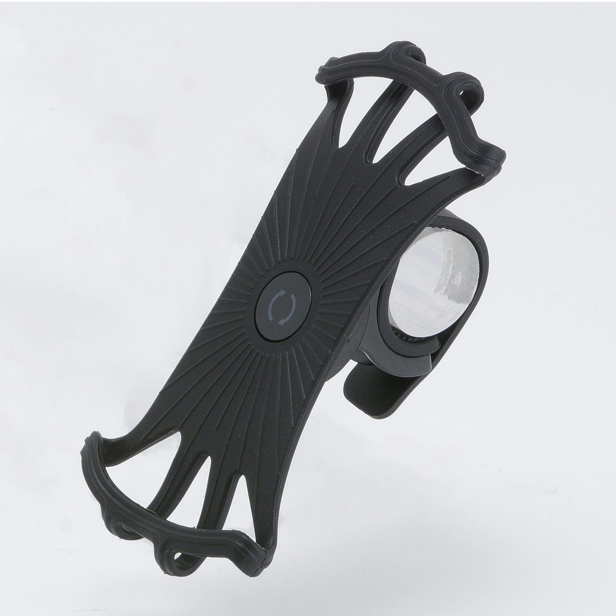 株式会社サギサカ 【店舗取り寄せ】 シリコンスマホマウントホルダー回転式BK 4973291527524