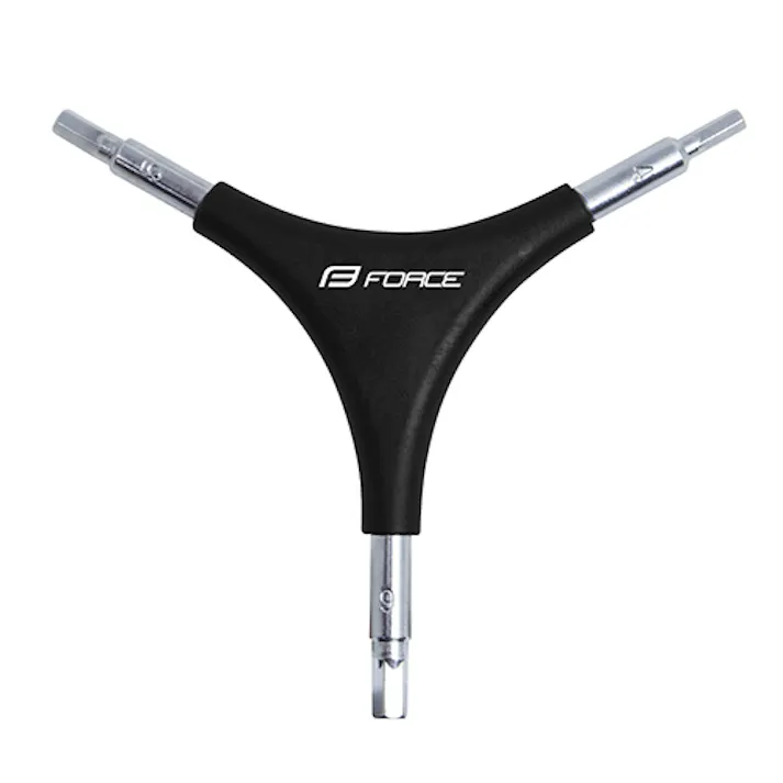 株式会社フタバ商店 FORCE 【店舗取り寄せ】 Y型6角レンチ 4/5/6mm4/5/6mmBK 8592627111495