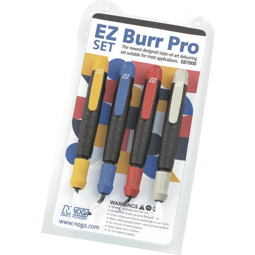 ノガ社 バリ取り工具 イージーバープロセット (4本組) EB7000 面取り・バリ取り工具 ノガ社 バリ取り工具 イージーバープロセット (4本組) EB7000 面取り・バリ取り工具