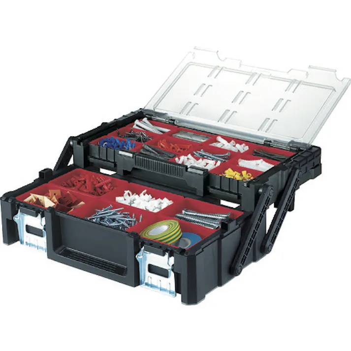 【CAINZ-DASH】KETER社 樹脂ツールボックス 17186819【別送品】