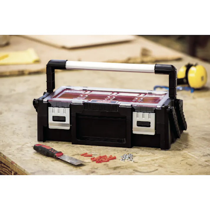 【CAINZ-DASH】KETER社 樹脂ツールボックス 17186819【別送品】