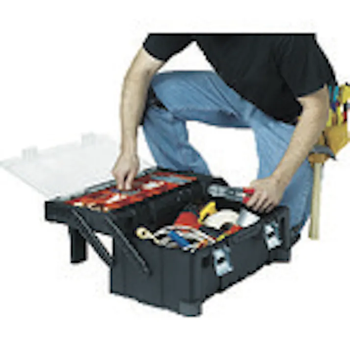 【CAINZ-DASH】KETER社 樹脂ツールボックス 17187311【別送品】