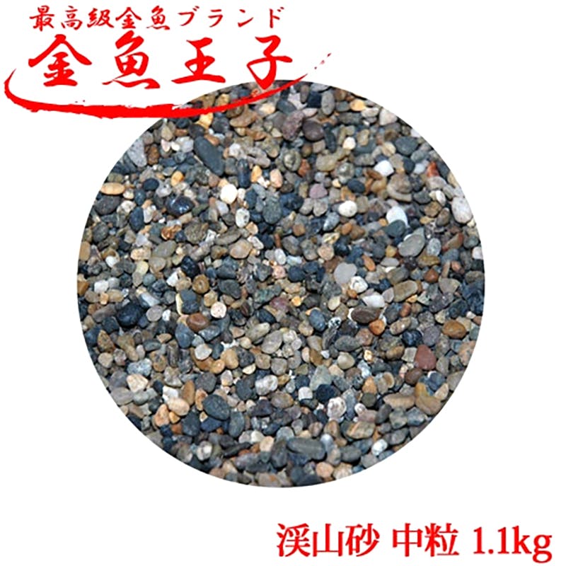 アクアシステム 金魚王子 渓山砂 中粒 1.1kg 4516830510535 水槽用インテリア・底砂 アクアシステム 金魚王子 渓山砂 中粒 1.1kg 4516830510535 水槽用インテリア・底砂