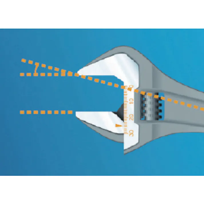 【CAINZ-DASH】スナップオン・ツールズ モンキーレンチ 305mm 8073【別送品】