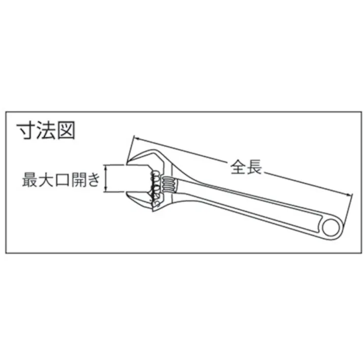【CAINZ-DASH】スナップオン・ツールズ モンキーレンチ 380mm 8074【別送品】