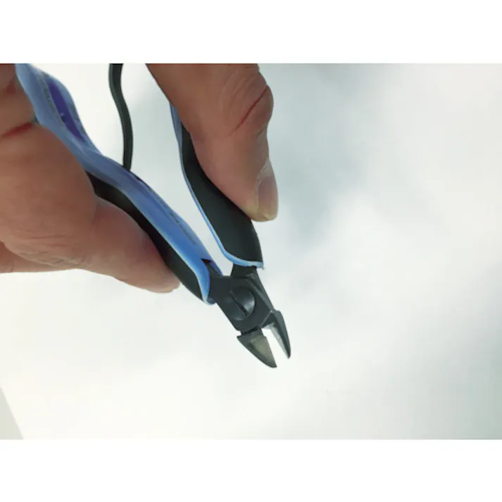 【CAINZ-DASH】スナップオン・ツールズ 電子斜めニッパー 銅線切断Φ0.1~1.0mm 全長135.5mm ウルトラ刃 RX8145【別送品】