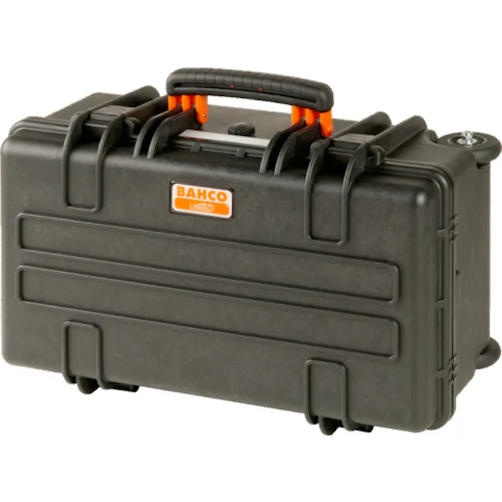 【CAINZ-DASH】スナップオン・ツールズ 樹脂製工具箱 ホイール付き工具箱 外形寸法350×240×545mm ブラック 4750RCHDW01【別送品】