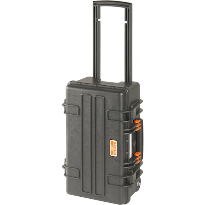 【CAINZ-DASH】スナップオン・ツールズ 樹脂製工具箱 ホイール付き工具箱 外形寸法350×240×545mm ブラック 4750RCHDW01【別送品】