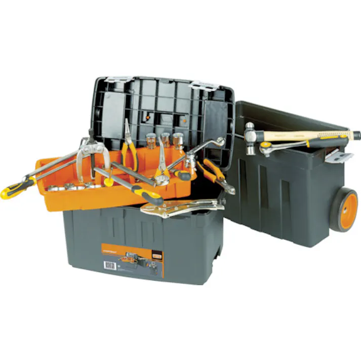 【CAINZ-DASH】スナップオン・ツールズ ヘビーデューティー仕様キャスター付きプラスチックボックス 4750PTBW47【別送品】