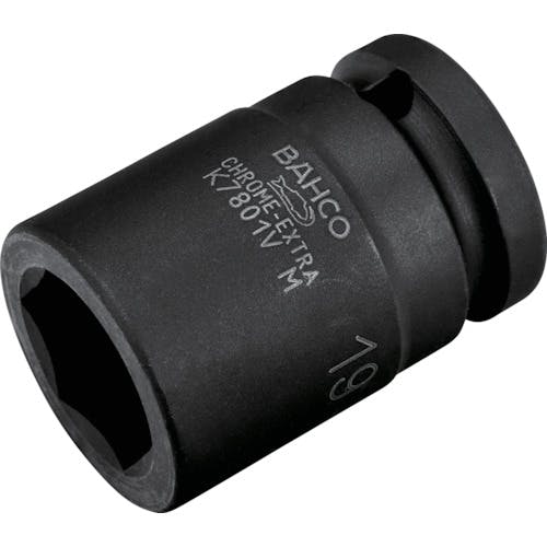 スナップオン・ツールズ インパクト用ソケット 1/2" 対辺寸法19mm 全長45mm K7801VM-19 インパクト用ソケット スナップオン・ツールズ インパクト用ソケット 1/2" 対辺寸法19mm 全長45mm K7801VM-19 インパクト用ソケット