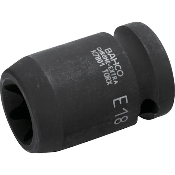 【CAINZ-DASH】スナップオン・ツールズ 1/2” インパクトソケットE18トルクスヘッド K7801TORX-E18【別送品】