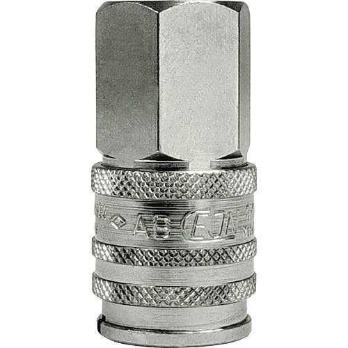 セインジャパン スナップ・チェック/358 ワンタッチ検圧カップリング バルブ無し NPT1/4 メネジ 10-358-0402 金属カップリング セインジャパン スナップ・チェック/358 ワンタッチ検圧カップリング バルブ無し NPT1/4 メネジ 10-358-0402 金属カップリング