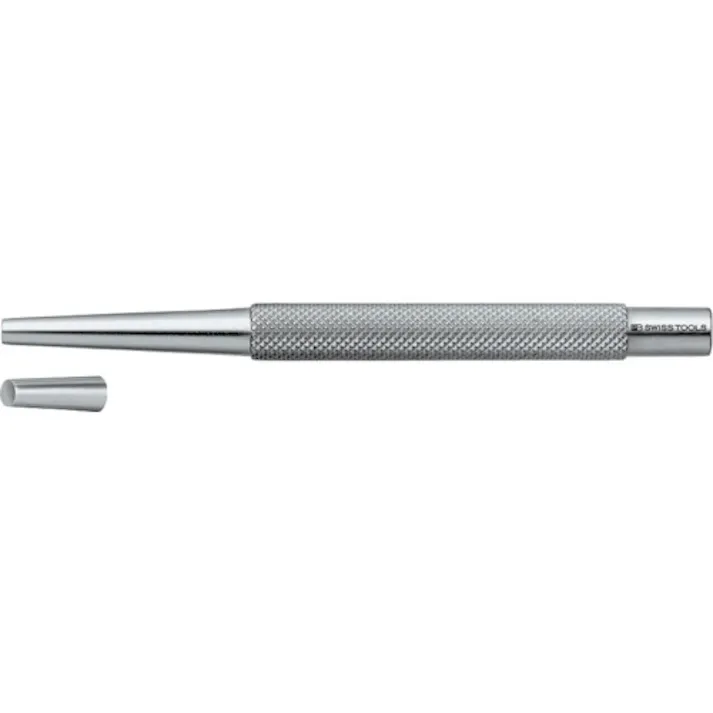 【CAINZ-DASH】PBスイスツールズ社 720-3 テーパーピンポンチ 丸胴 全長110×幅7mm 720-3【別送品】