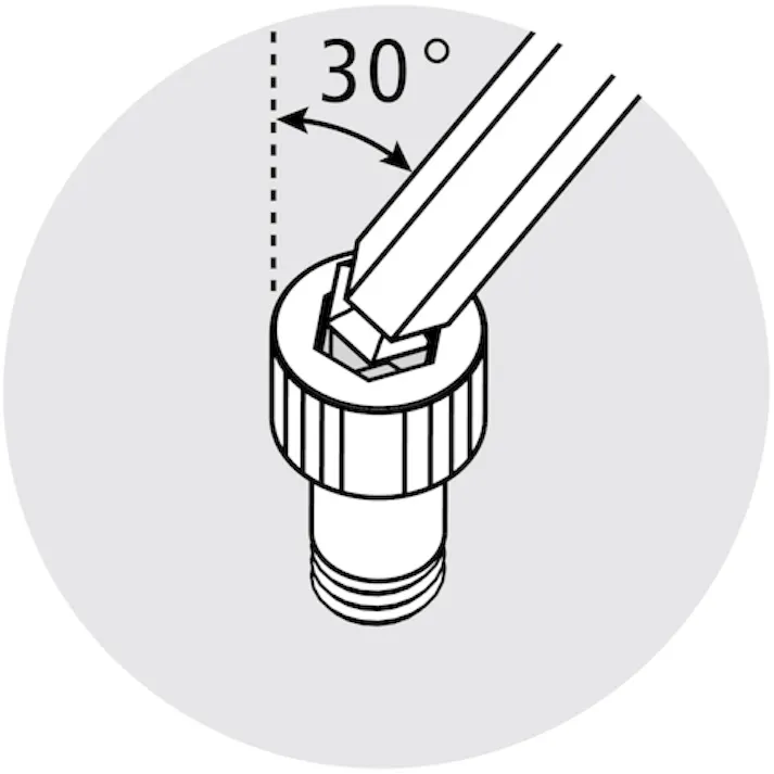 【CAINZ-DASH】PBスイスツールズ社 ボール付六角棒レンチ 対辺寸法4 全長80(日本語パック入り) 212-4-J【別送品】