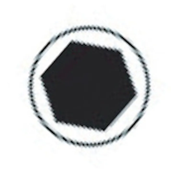 【CAINZ-DASH】PBスイスツールズ社 差替式ドライバーブレード(六角) 刃先6 全長220 215D-6【別送品】