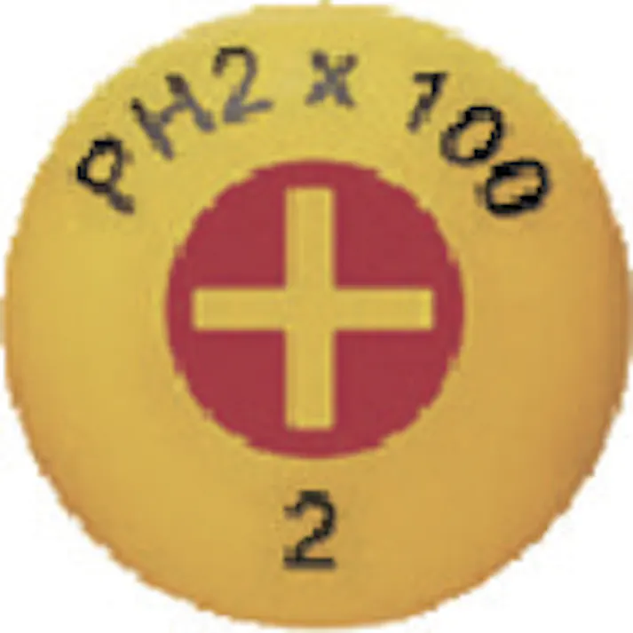 【CAINZ-DASH】PBスイスツールズ社 絶縁プラスドライバー #0 5190-0-60【別送品】