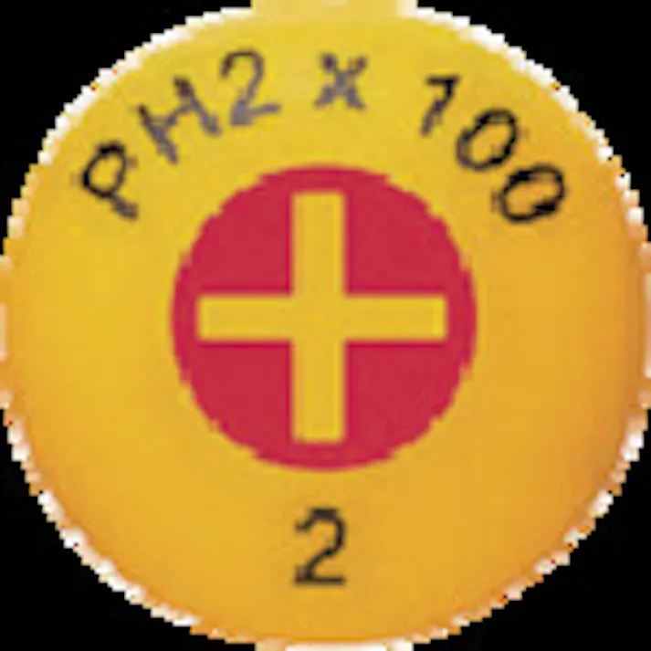 【CAINZ-DASH】PBスイスツールズ社 絶縁プラスドライバー #1 5190-1-80【別送品】