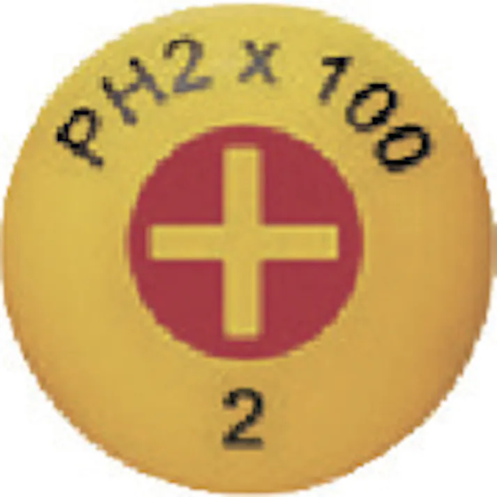 【CAINZ-DASH】PBスイスツールズ社 絶縁プラスドライバー #2 5190-2-100【別送品】