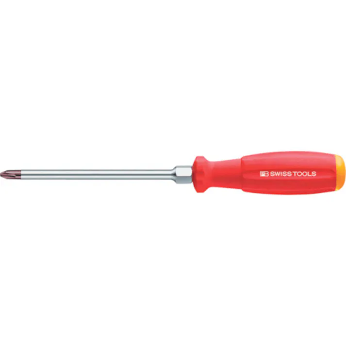 【CAINZ-DASH】PBスイスツールズ社 スイスグリップ・プラスドライバー 根元六角 +4 8193-4-200【別送品】