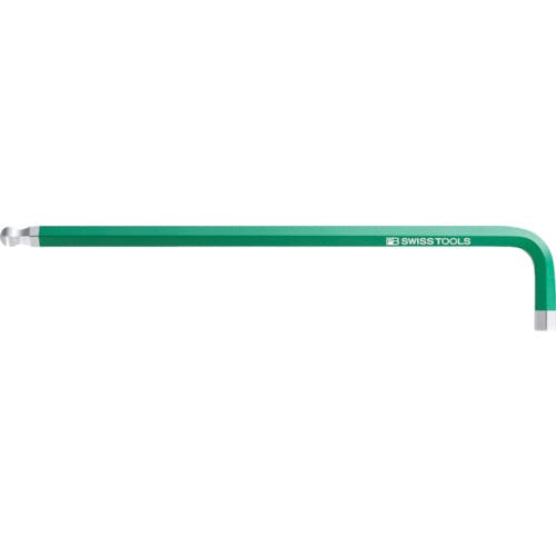 PBスイスツールズ社 ボール付ロング六角棒レンチ(レインボー)緑色 212ZL-5/16GR ボールポイント六角棒レンチ(インチサイズ) PBスイスツールズ社 ボール付ロング六角棒レンチ(レインボー)緑色 212ZL-5/16GR ボールポイント六角棒レンチ(インチサイズ)