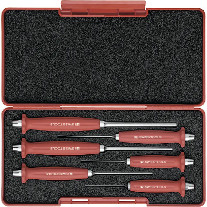 【CAINZ-DASH】PBスイスツールズ社 758SET ハンドル付平行ピンポンチ BOXセット 758SET【別送品】
