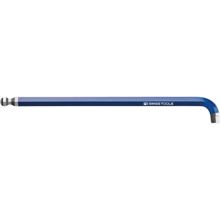 【CAINZ-DASH】PBスイスツールズ社 マルチアングルボール付レインボーレンチ 青色 2222L-10BL【別送品】
