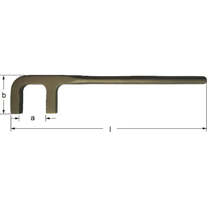 【CAINZ-DASH】スナップオン・ツールズ 防爆バルブウィールレンチ フック角型 開口36mm CX1300B【別送品】