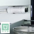 LIXIL タッチレス水栓ナビッシュ(浄水器ビルトイン形)スタンダードA6タイプ JF-NAA466SY(JW)【別送品】