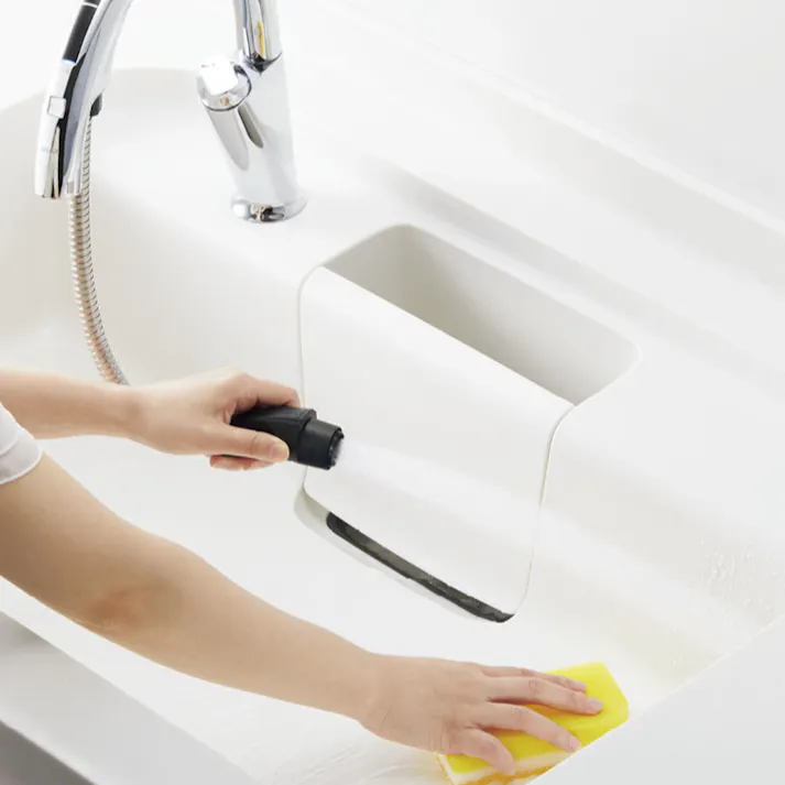 LIXIL タッチレス水栓ナビッシュ(浄水器ビルトイン形)乾電池式シンプルB6タイプ(乾電池式) JF-NAB464SYX(JW)【別送品】