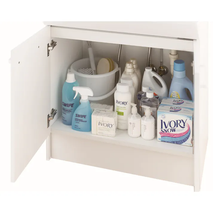 洗面化粧台 V1シリーズ 幅60cm 扉タイプ シングルレバー洗髪シャワー水栓 一般地 1面鏡くもり止め付セット クリエペール V1N2-605SY/LP2H+MD7X4-601YFJU【別送品】