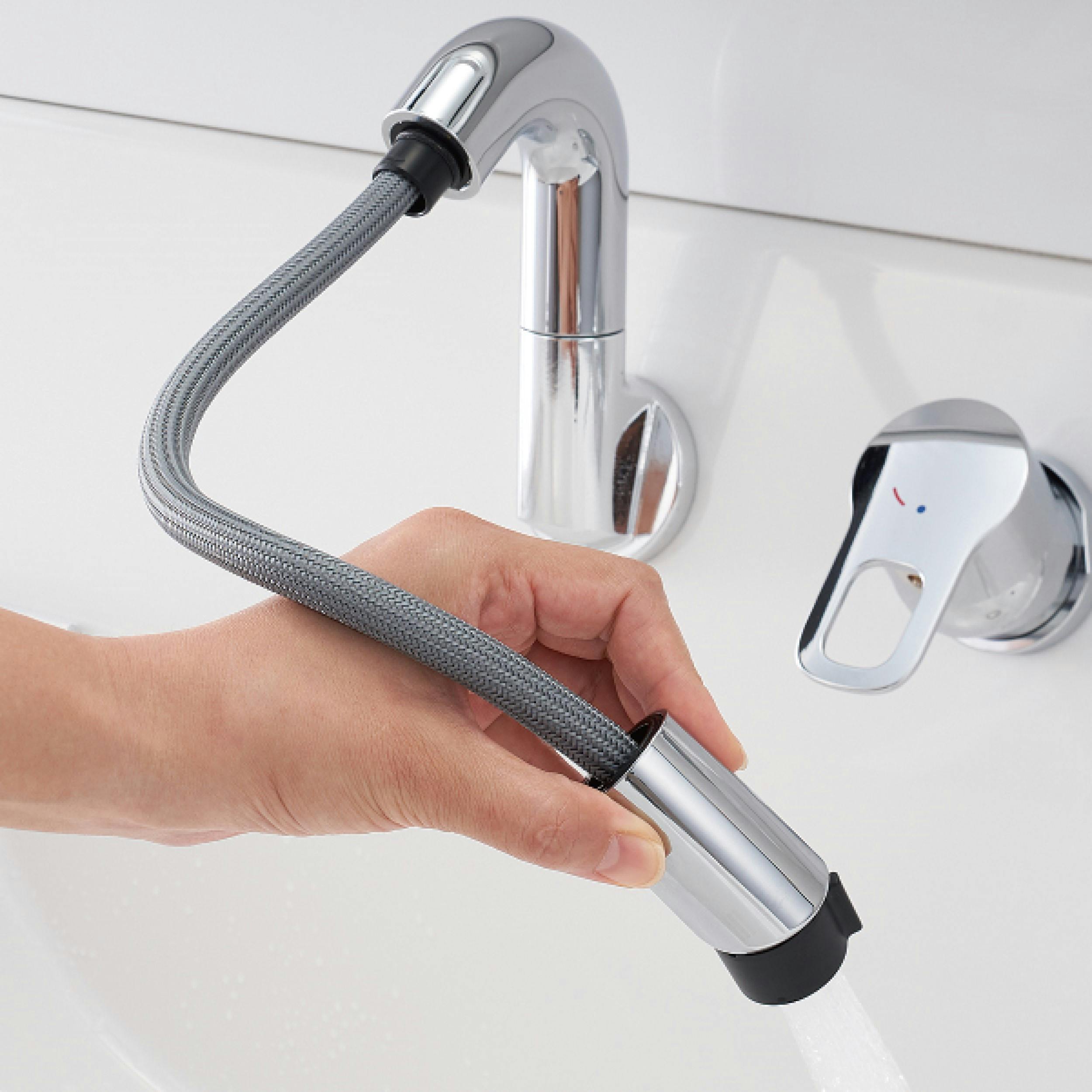 洗面化粧台 K1シリーズ 幅50cm 扉タイプ 一般地 1面鏡セット ライト