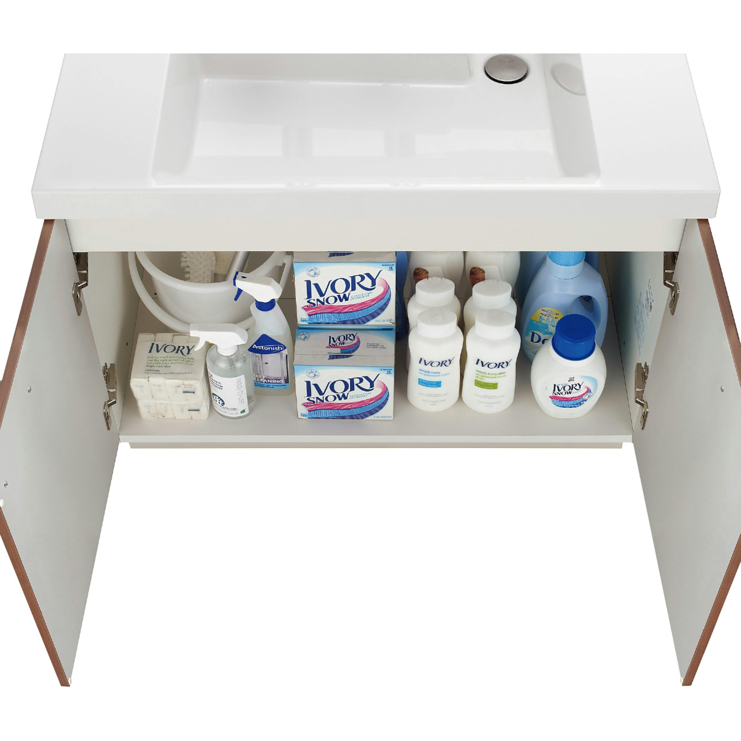 洗面化粧台 K1シリーズ 幅60cm 扉タイプ 一般地 2面鏡セット