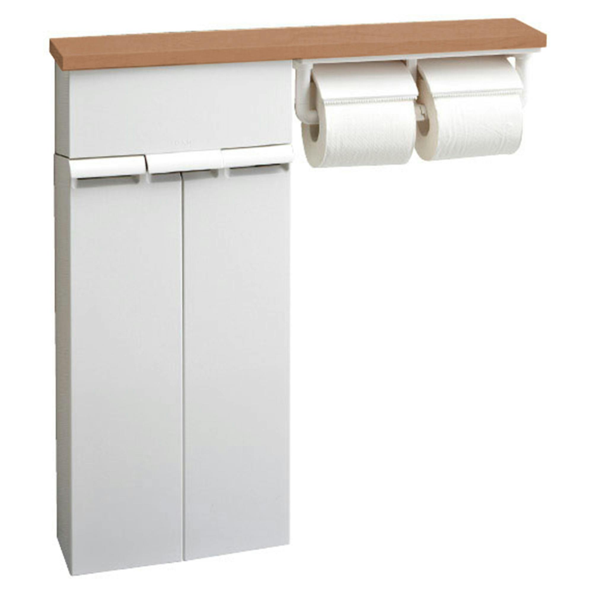 LIXIL 壁付収納棚(紙巻器付) クリエラスク TSF-110WEU2/LL【別送品】
