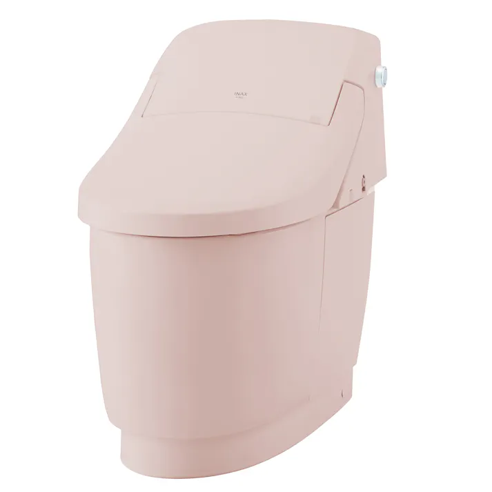 LIXIL INAX プレアス CLR6タイプ リトイレ 床排水 フルオート便座 温風乾燥付 一般地用 ピンク YBC-CL10HU+DT-CL116AHU_LR8