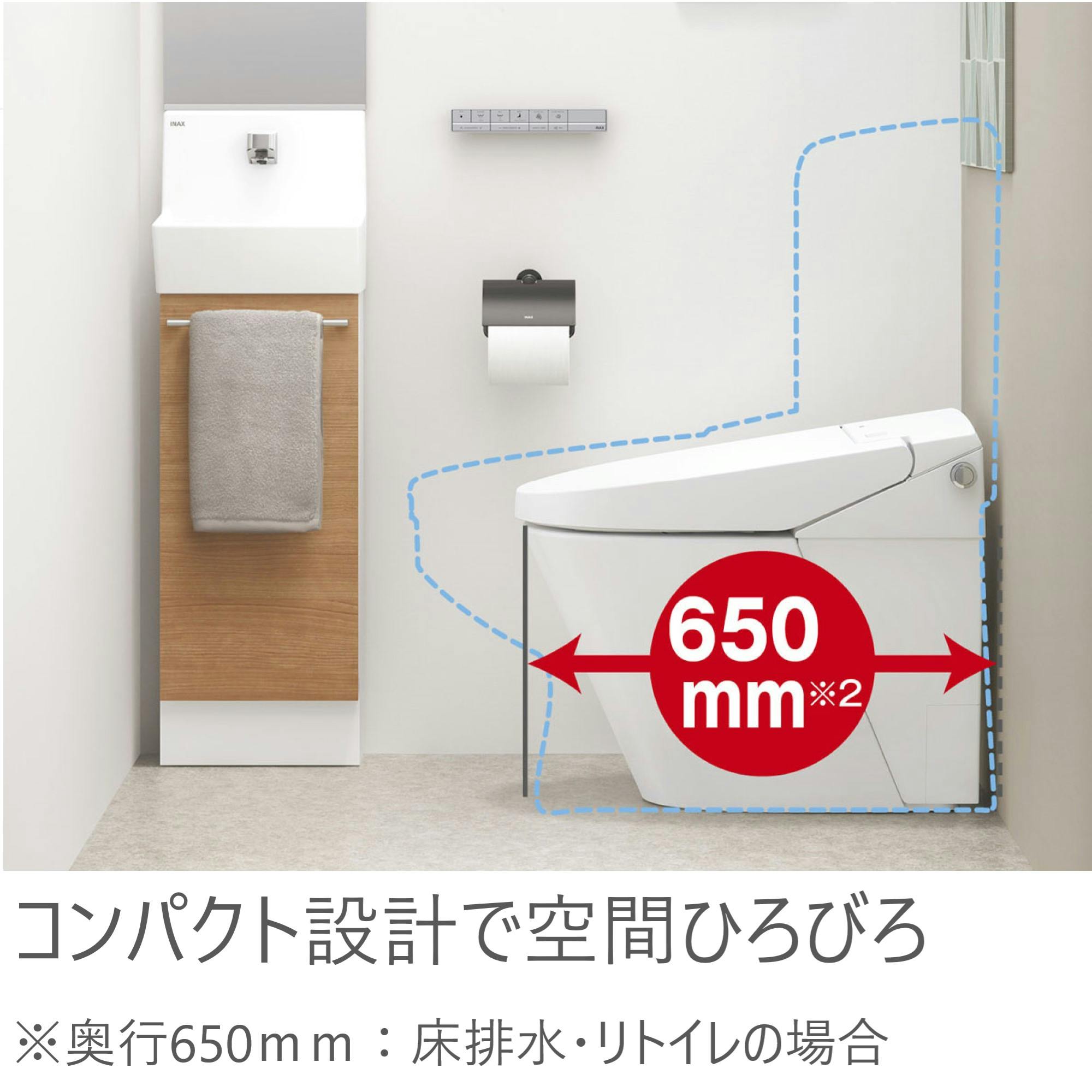 LIXIL INAX サティス S6タイプ フルオート便座 リトイレ 床排水 LIXIL INAX サティス S6タイプ フルオート便座 リトイレ 床排水