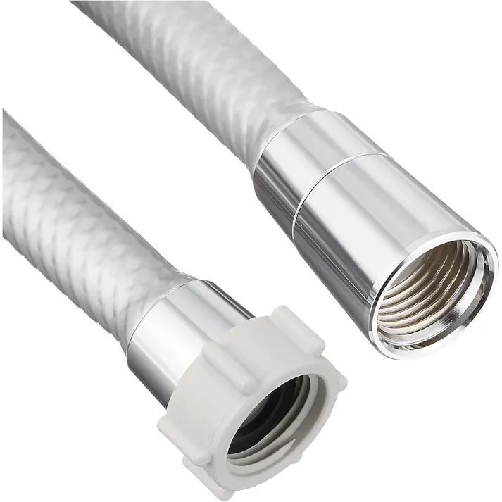 INAX シャワーホース メタル調シルバーホース(樹脂製) 1.6m A-4215-16