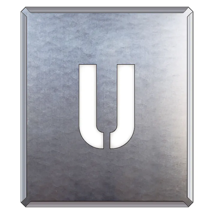 ユニット UNIT 吹付け用プレート U 349-35A【別送品】