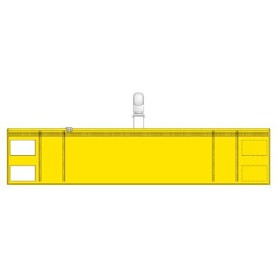 ユニット UNIT ファスナー付腕章(クリップタイプ・黄) 5枚入 848-56 工事用品 ユニット UNIT ファスナー付腕章(クリップタイプ・黄) 5枚入 848-56 工事用品