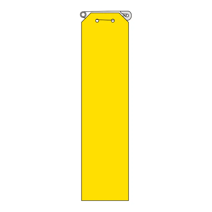 ユニット UNIT ビニール製リボン(黄)10枚1組×5セット 850-21A【別送品】