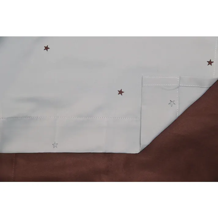 ハズコウ HA 遮光・星型透かし カーテン 巾100×丈178cm 2枚入り ホワイト D-001WH03 HAD-001WH03 【別送品】