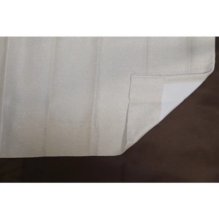 ハズコウ HA 防炎・遮光ドレープカーテン ハイクラス巾100×丈110cm 2枚入り アイボリー D-004IV01 HAD-004IV01 【別送品】