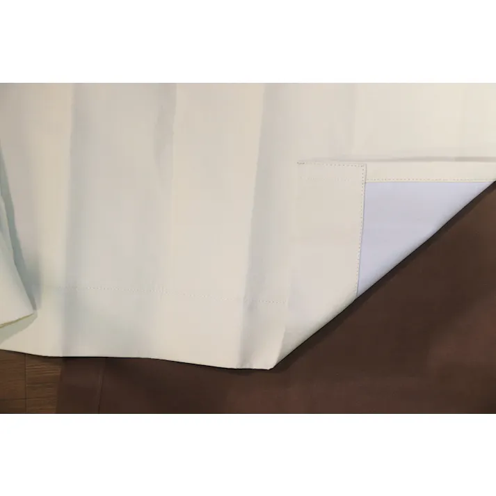 ハズコウ HA 1遮光・断熱保温・遮音厚地カーテン 巾100×丈200cm 2枚入 アイボリー DC-003IV04 HADC-003IV04 【別送品】