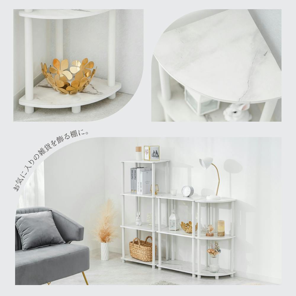 多肉棚（コーナーラック） キッチン三角ラック 天然竹製多層棚 コーナーラック 角置き 電子