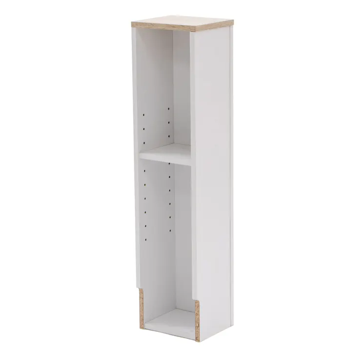 武田コーポレーション ヴィンテージ調スペーストイレ収納ラック オーク・ホワイト 17×15×70.5 H3-VTS17OAK 組立家具 ラック 4545244658830【別送品】